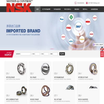 NSK轴承授权代理商 - 广州沃恩 - 为您提供日本进口NSK轴承一揽子综合服务